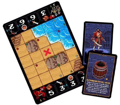 Küstenschlacht Abenteuerpaket - One Card Dungeon, deutsch (Erw.)