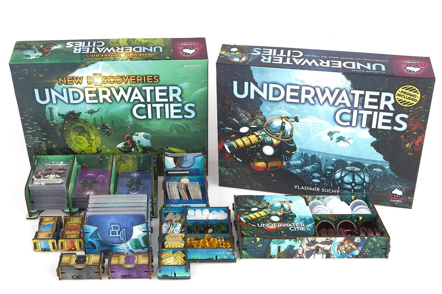 Insert: Underwater Cities + expansion UV Print, -