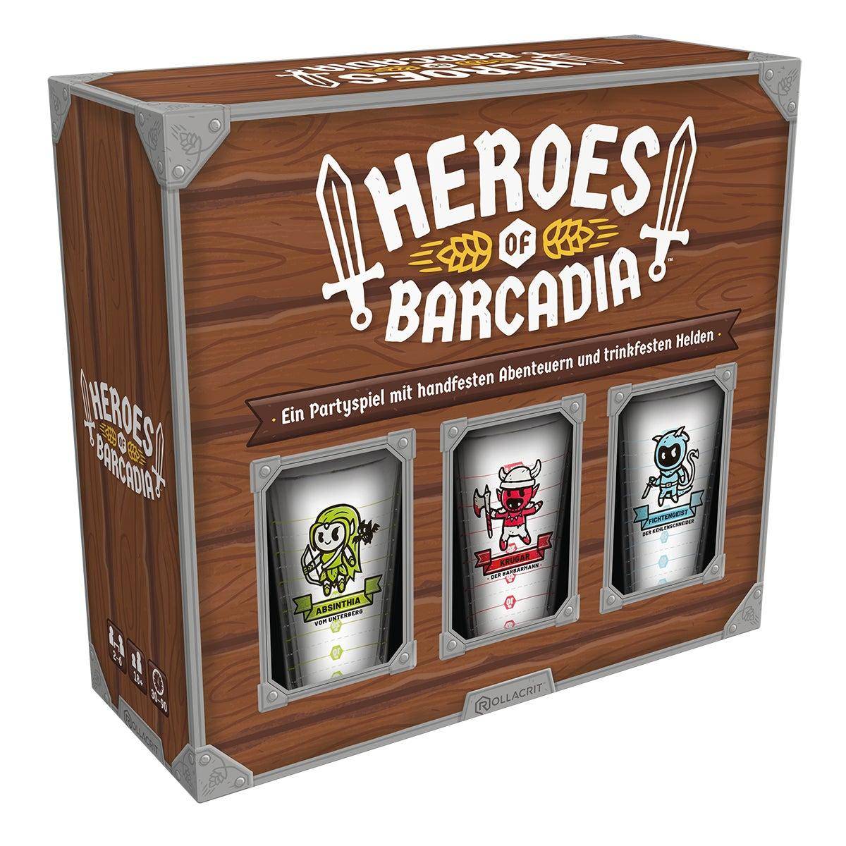 Heroes of Barcadia, deutsch