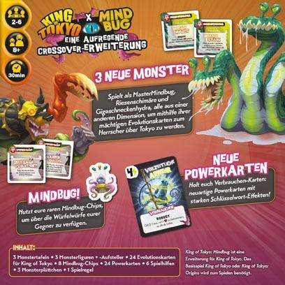 King of Tokyo - MindBug, deutsch (Erw.)