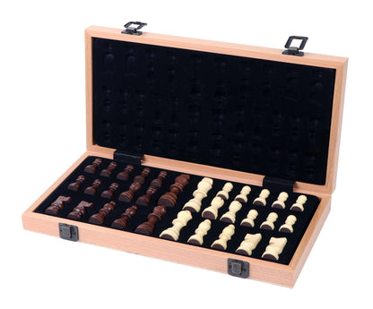 Schachkassette, Feld 42 mm, mit Randbeschriftung, sprachunabhängig