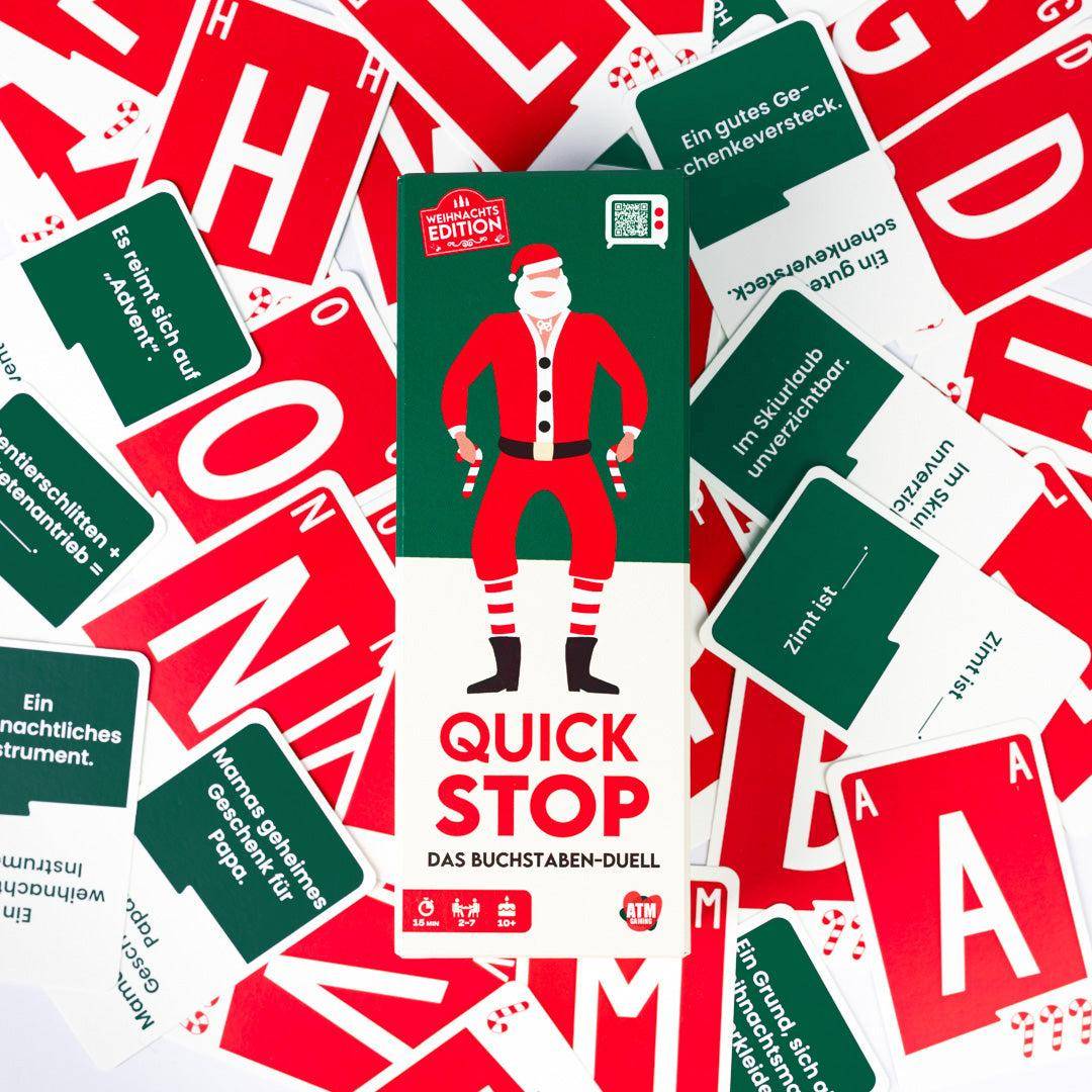 QuickStop - Das Buchstaben-Duell - Weihnachtsedition, deutsch