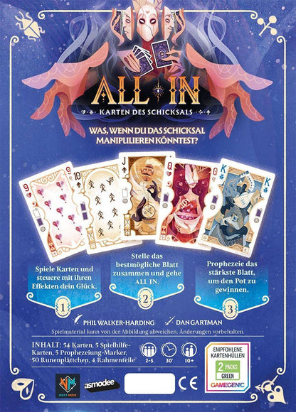 All In: Karten des Schicksals, deutsch