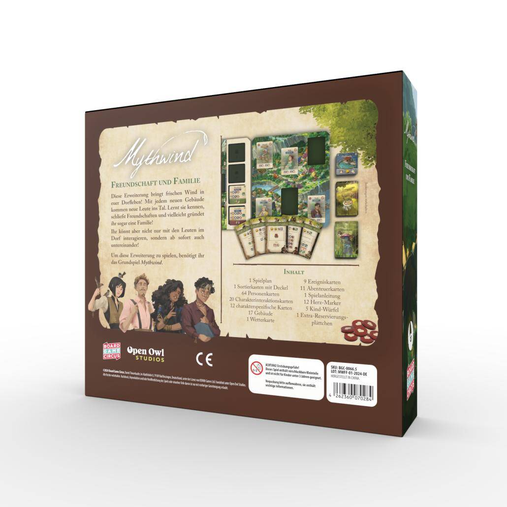 Freundschaft und Familie - Mythwind, deutsch (Erw.)