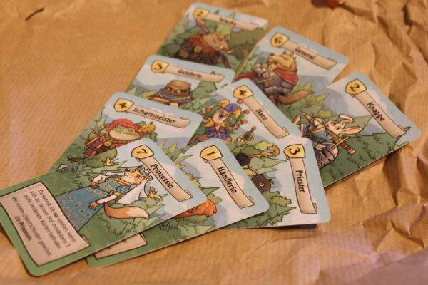 Der König des Waldes, deutsch