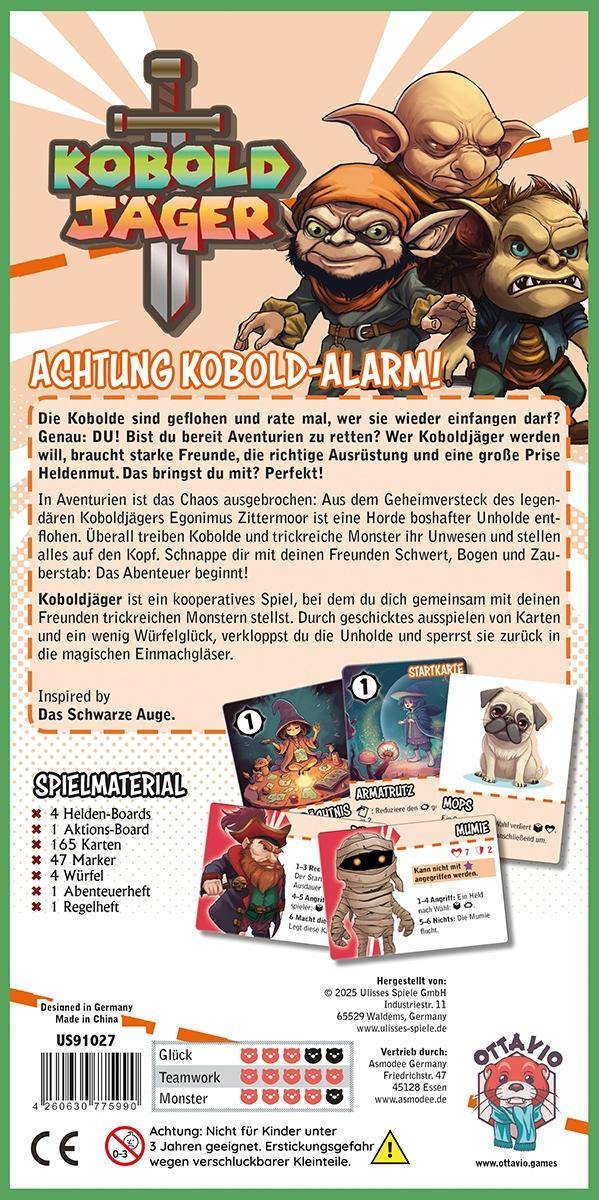 Koboldjäger, deutsch