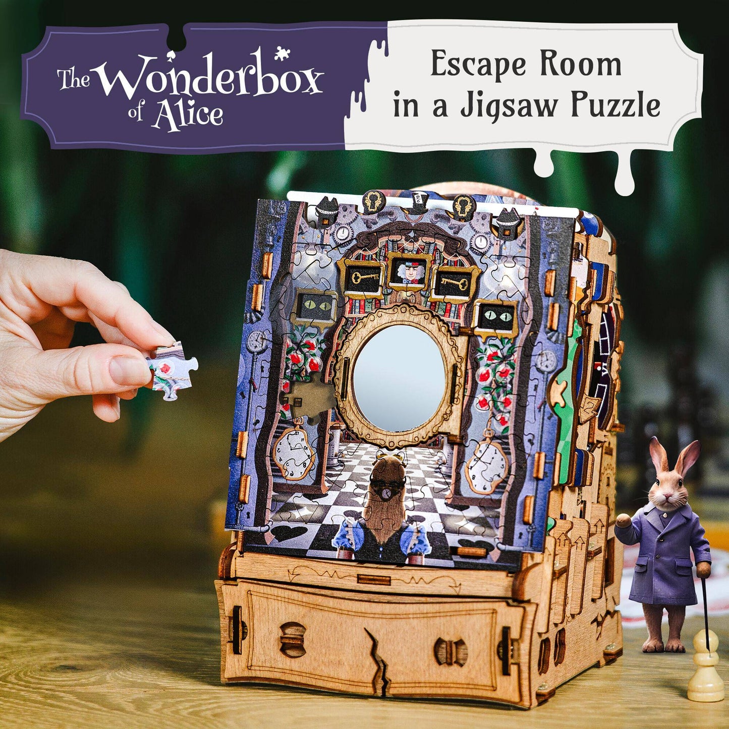 The Wonderbox of Alice - Cluepuzzle, deutsch