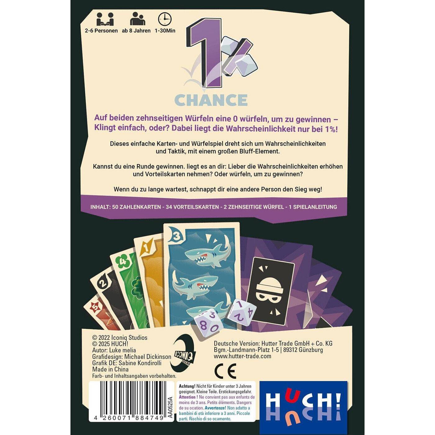 Die 1% Chance, deutsch