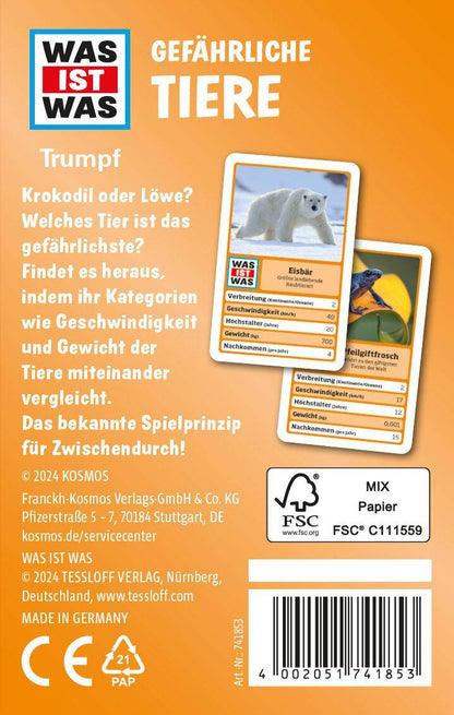 Gefährliche Tiere - Was ist Was Trumpf, deutsch