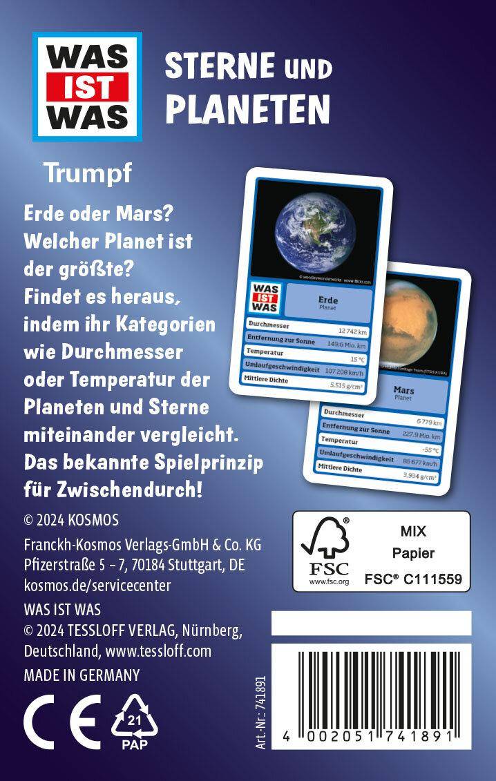 Sterne und Planeten - Was ist Was Trumpf, deutsch