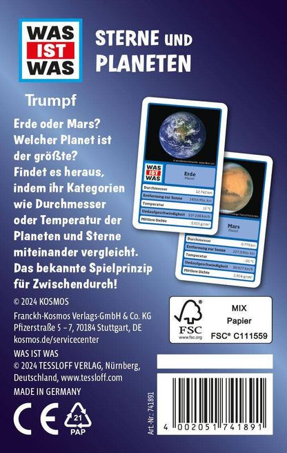 Sterne und Planeten - Was ist Was Trumpf, deutsch