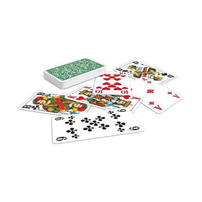 FSC Doppelkopf mit großen Eckzeichen, französisches Bild, deutsch