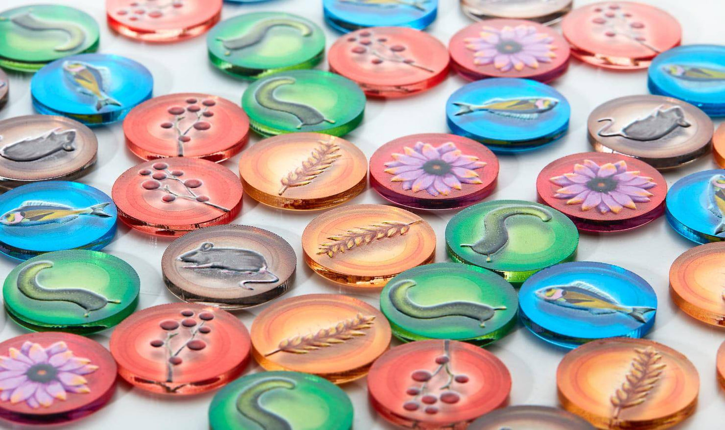 Token & Markers: Flügelschlag + Erweiterungs Tokenset - Flügelschlag, sprachunabhängig (Erw.)