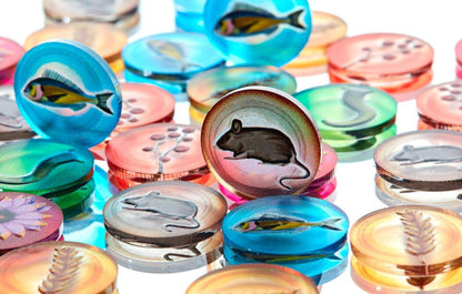 Token & Markers: Flügelschlag + Erweiterungs Tokenset - Flügelschlag, sprachunabhängig (Erw.)