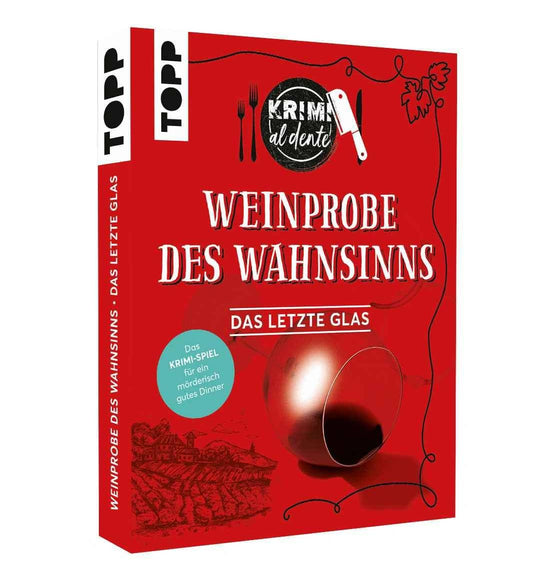 Krimi al dente – Weinprobe des Wahnsinns, deutsch