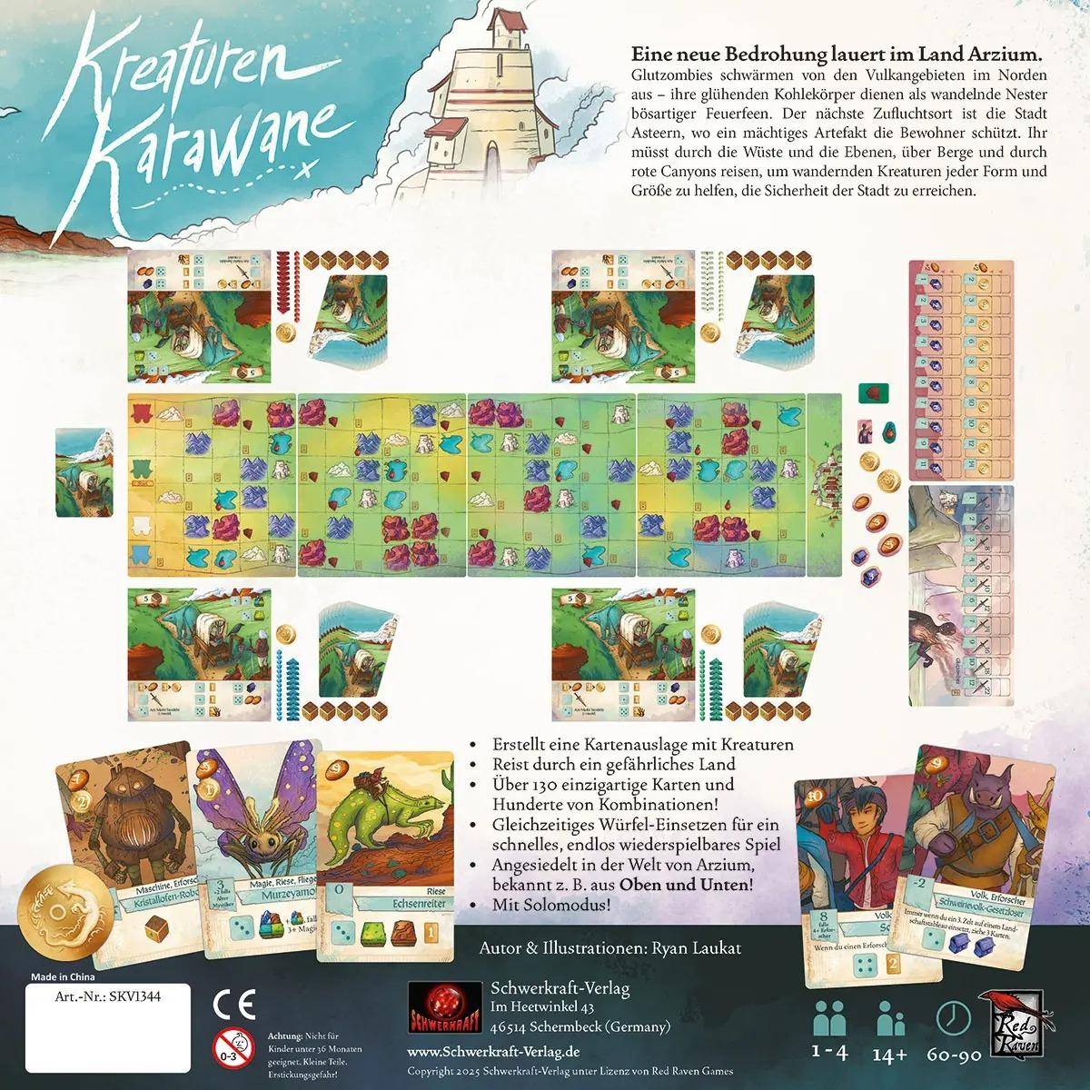 Kreaturen-Karawane, deutsch