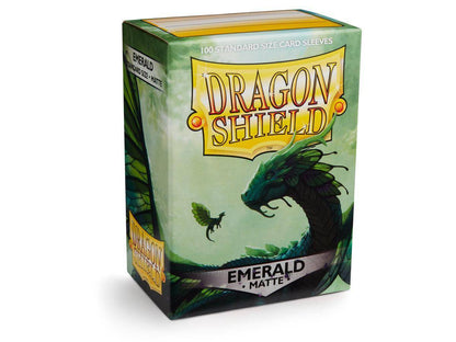 Dragon Shield: Matte – Emerald (100), englisch