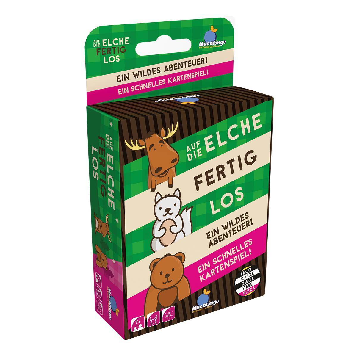 Auf die Elche fertig los, deutsch