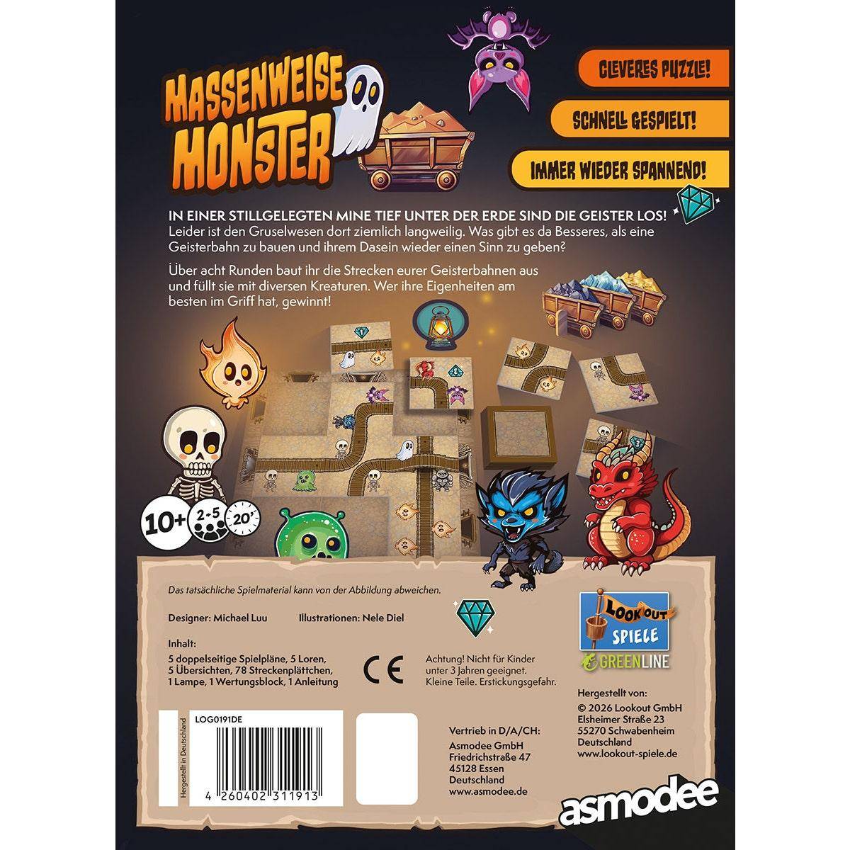 Massenweise Monster, deutsch