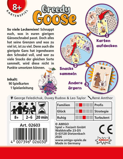 Greedy Goose, deutsch