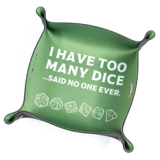 Würfelteller: Too Many Dice, sprachunabhängig