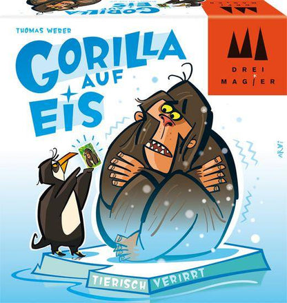 Gorilla auf Eis, deutsch