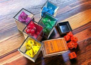 Mystery Würfelset: Opaque (7), sprachunabhängig