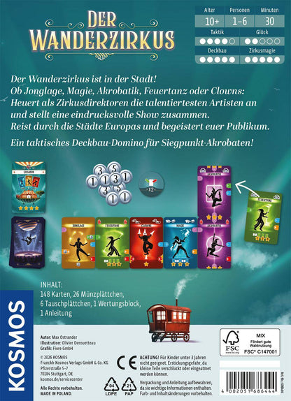 Wanderzirkus, deutsch