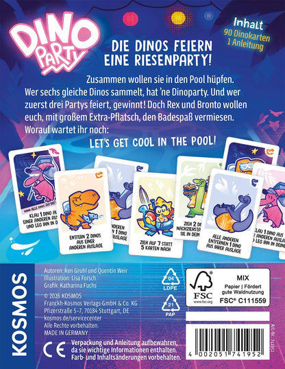 Dino Party, deutsch