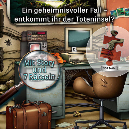 Die drei ??? Toteninsel - EXIT: Das Puzzle, deutsch