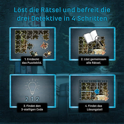 Die drei ??? Toteninsel - EXIT: Das Puzzle, deutsch