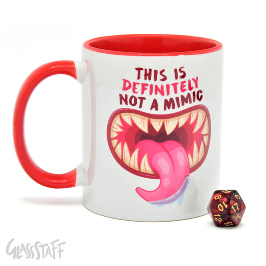 Definitely not a Mimic - Geschenktasse, sprachunabhängig