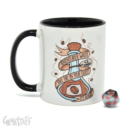 Coffee Potion - Geschenktasse, sprachunabhängig