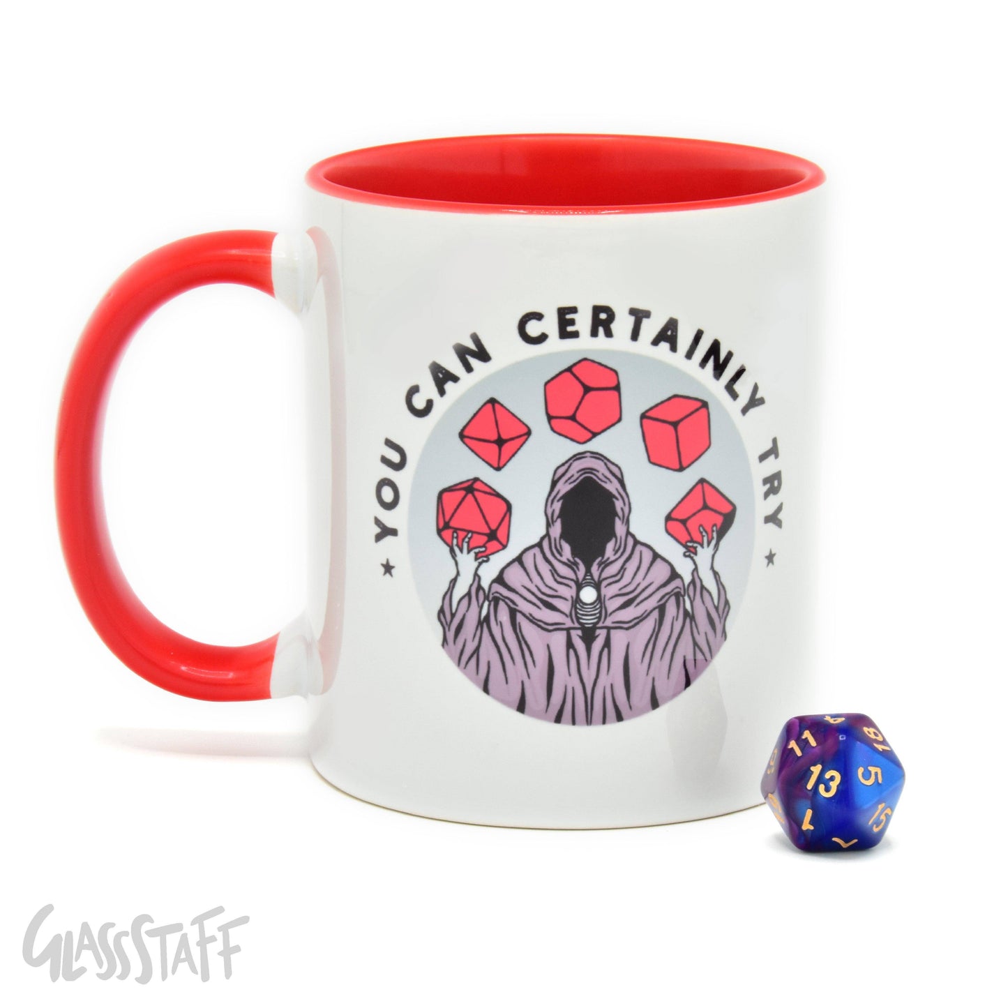 You Can Certainly Try - Geschenktasse, sprachunabhängig
