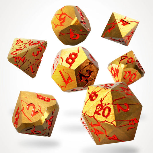 Rage Within - Metall-Würfelset RPG