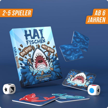 Haifischen, deutsch