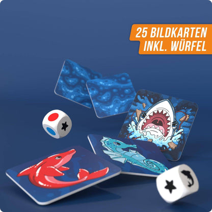 Haifischen, deutsch