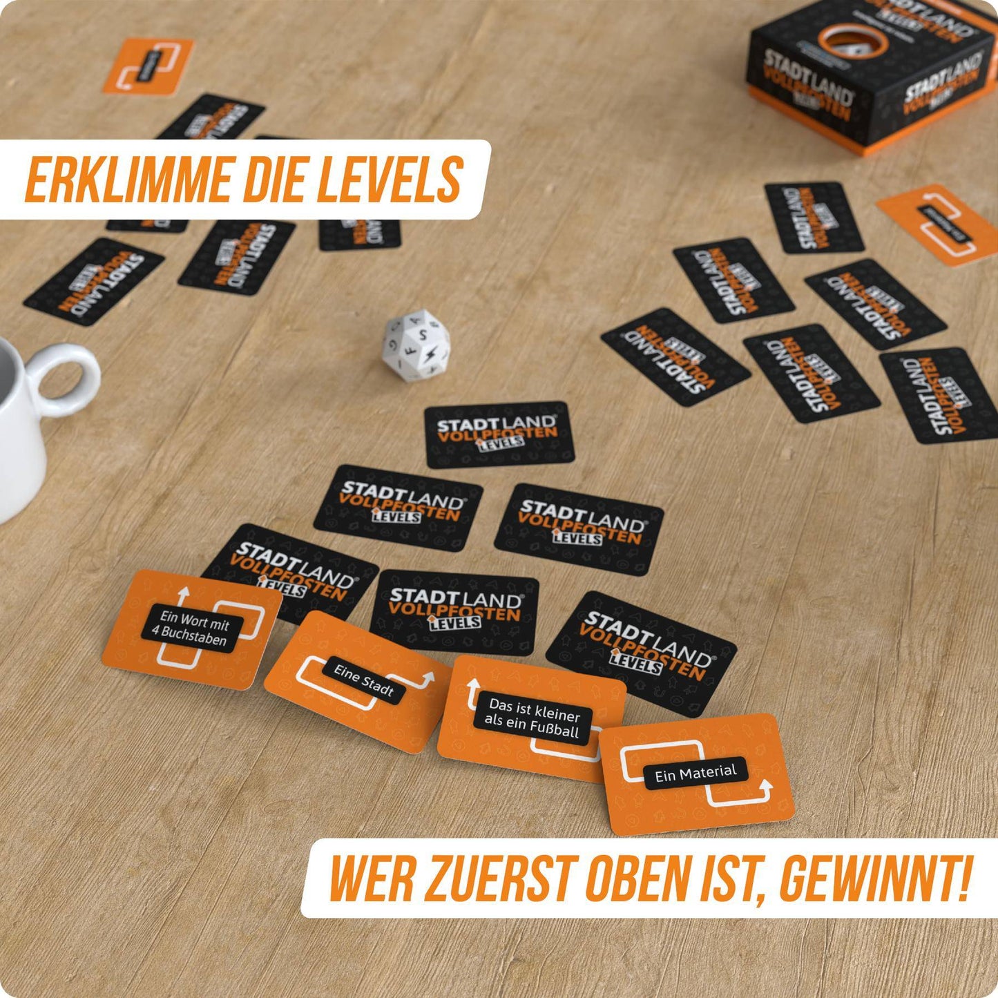 Stadt Land Vollpfosten® Levels | Classic Edition, deutsch