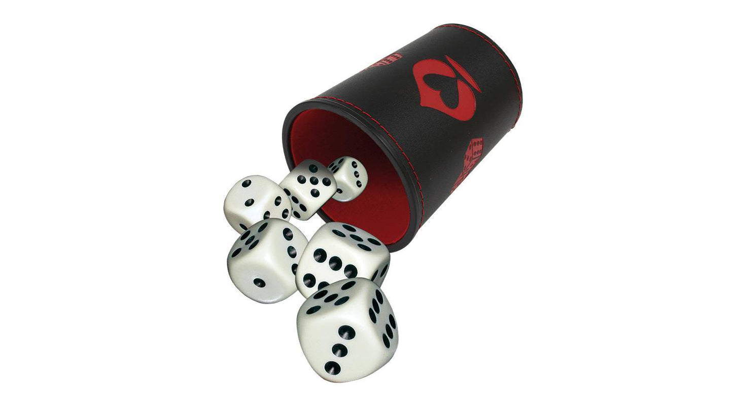 Premium Würfelbecher (inkl. 6 Würfel), sprachunabhängig