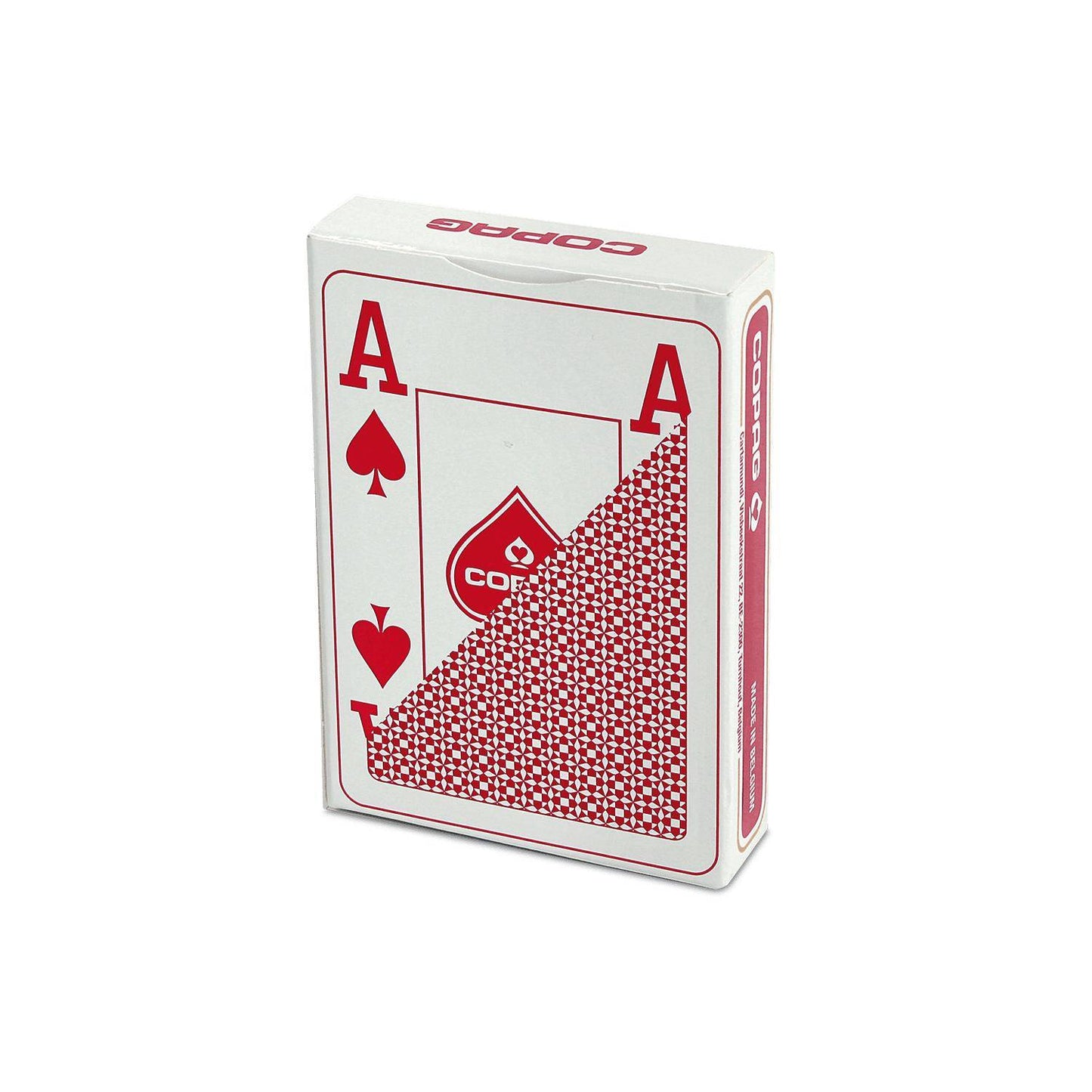 Plastik Poker - COPAG 100% Jumbo Index rot, sprachunabhängig