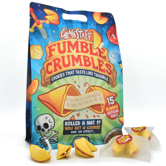 Fumble Crumbles - Critical Fail Cookies, sprachunabhängig