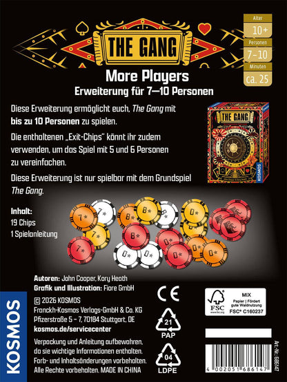More Players - The Gang, deutsch (Erw.)