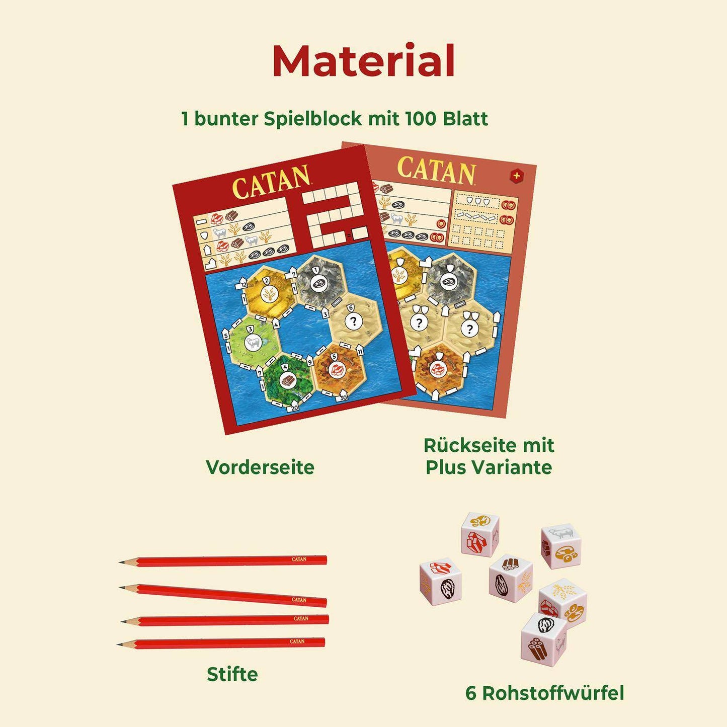 Catan - Das Würfelspiel, deutsch