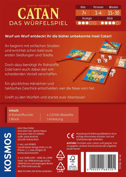 Catan - Das Würfelspiel, deutsch