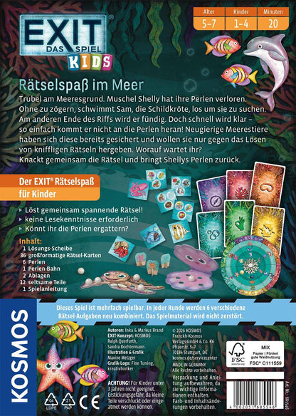 Rätselspaß Im Meer - Exit Kids, deutsch