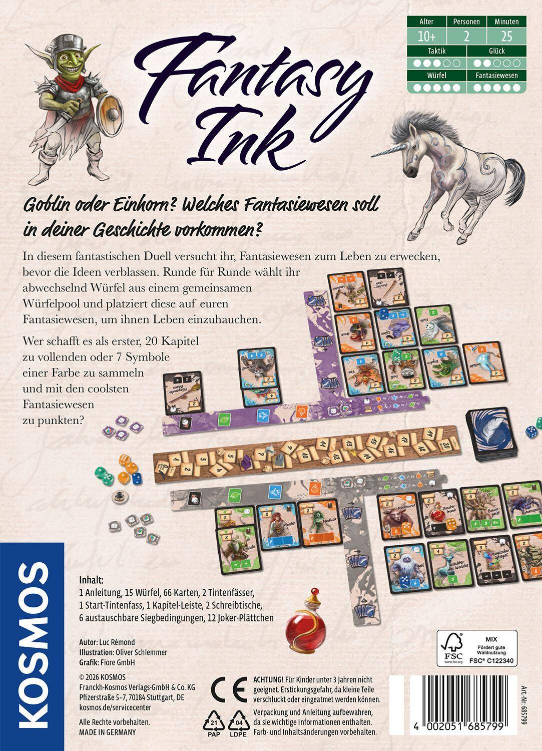Fantasy Ink, deutsch