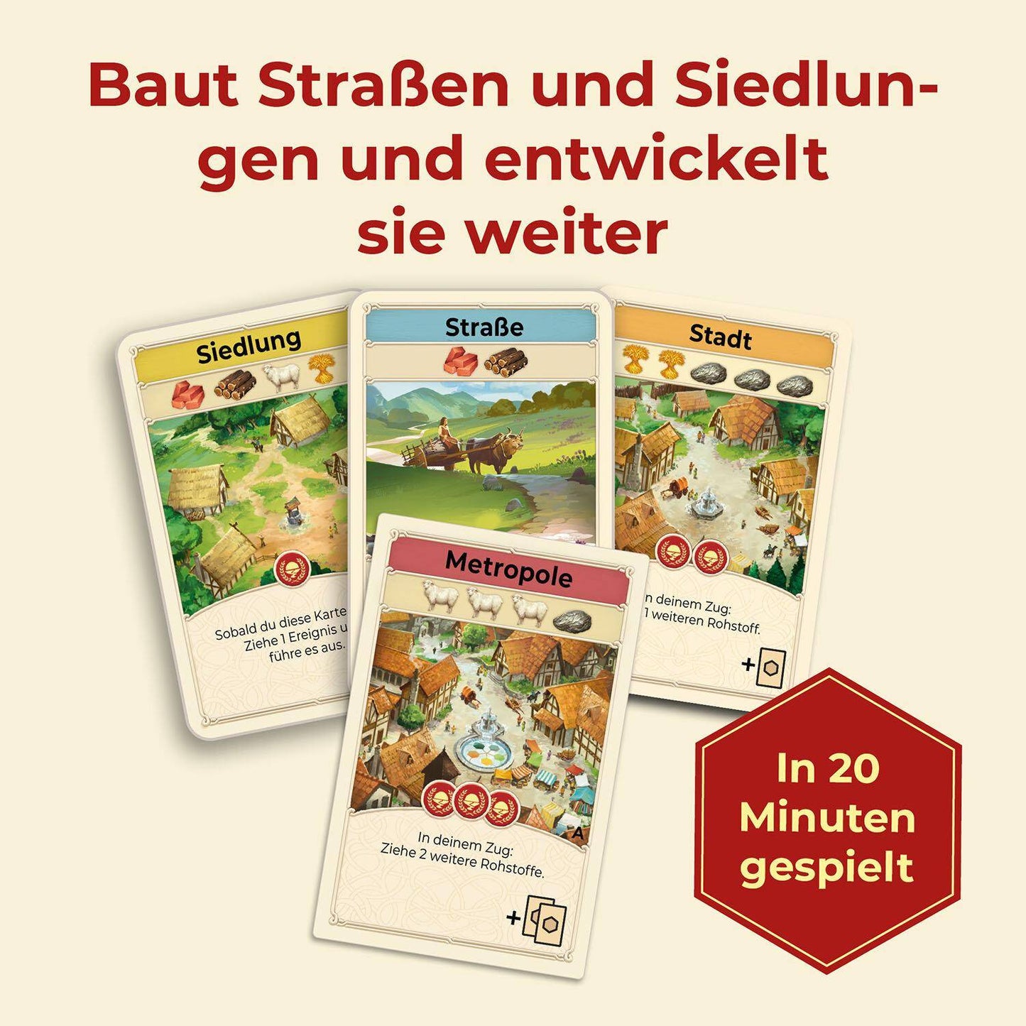 Catan – Das Kartenspiel, deutsch