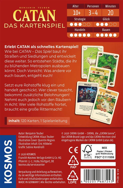 Catan – Das Kartenspiel, deutsch