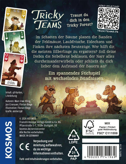 Tricky Teams, deutsch