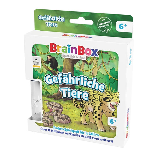 Gefährliche Tiere - BrainBox Pocket, deutsch